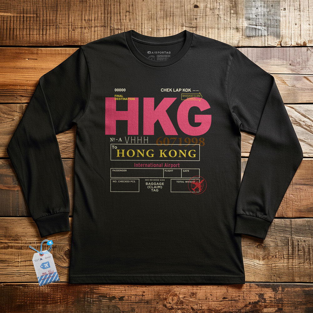 HKG Code - Long Sleeve T-Shirt