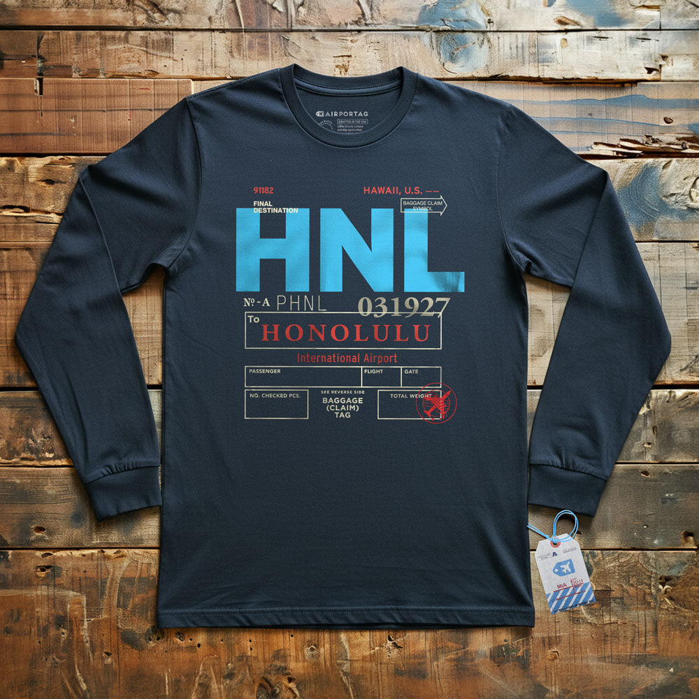 HNL Code - Long Sleeve T-Shirt