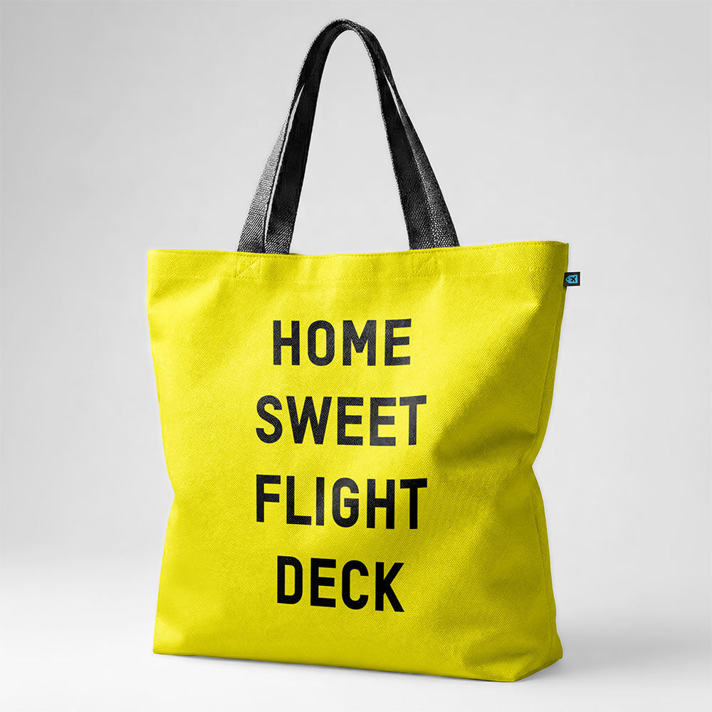 Home Sweet Flight Deck - Tote Bag