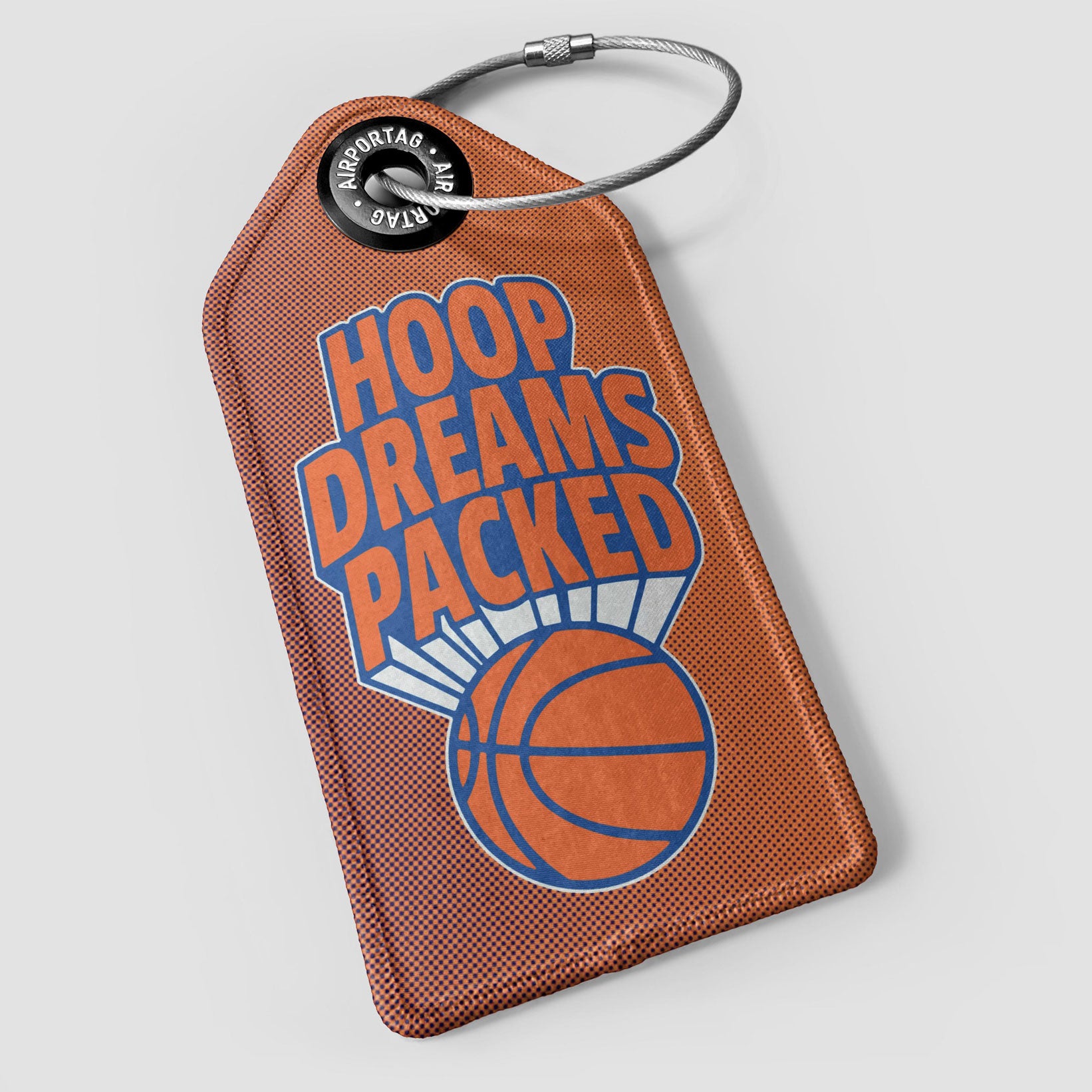 Hoop Dreams Packed - Luggage Tag