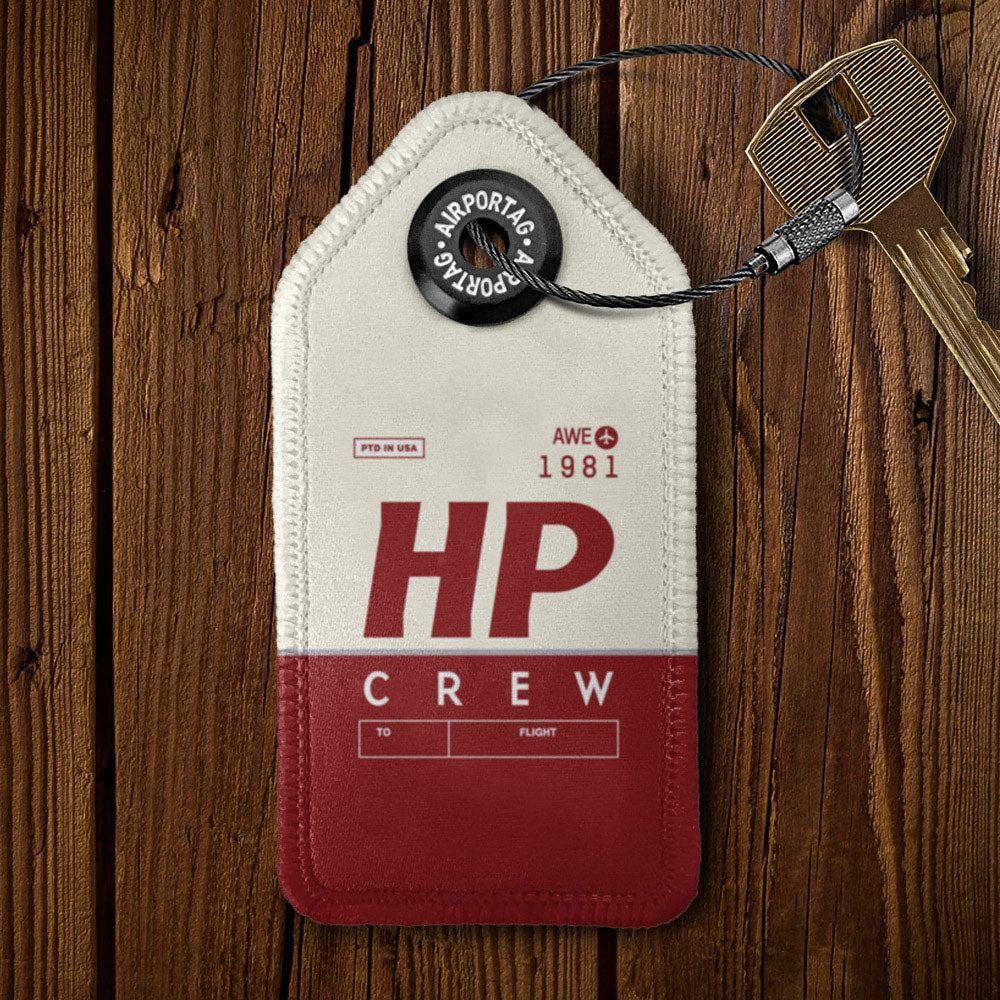 HP - Porte-clés en cuir