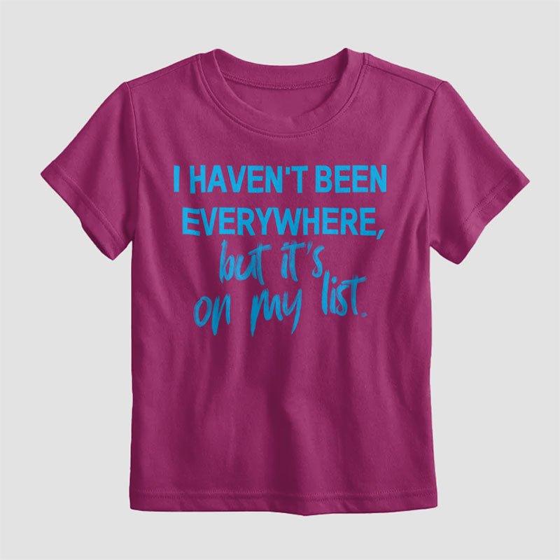 Je n'y suis pas allé - T-shirt enfant