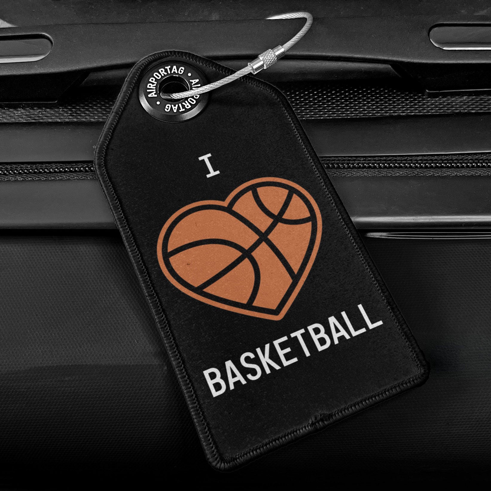 I Love Basketball - Luggage Tag