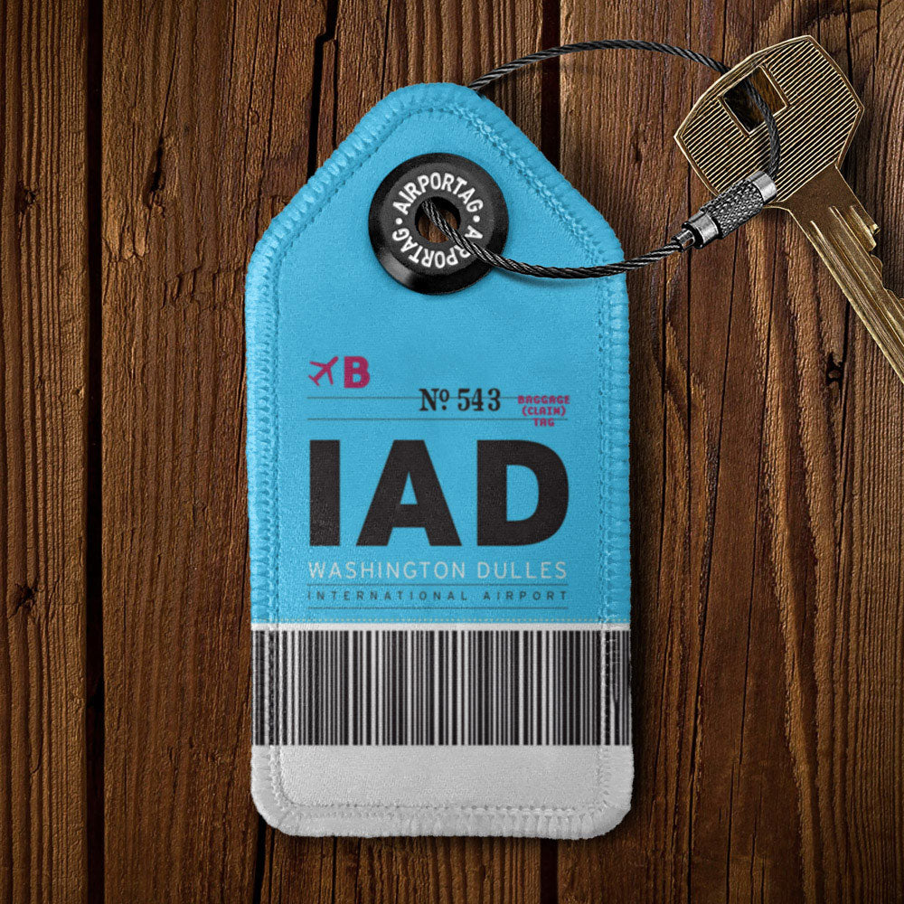 IAD - Porte-clés en cuir