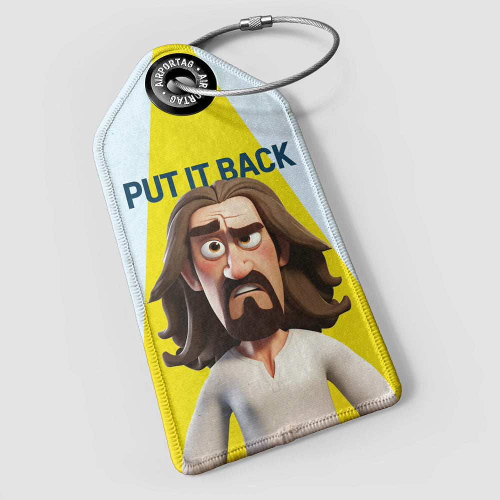 Put it Back - Luggage Tag