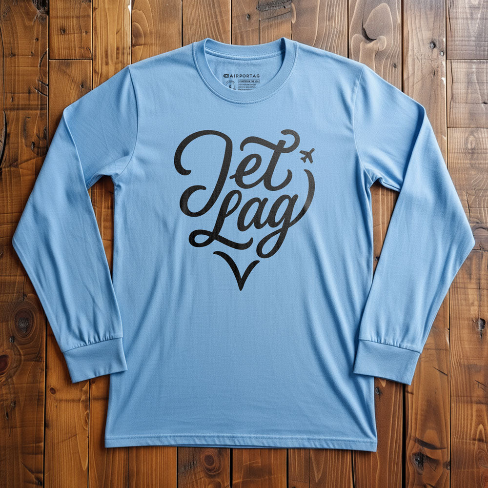 Jet Lag Heart - Long Sleeve T-Shirt