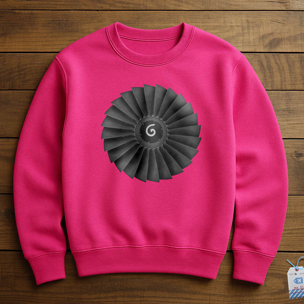 Jet Engine Fan Blades - Sweatshirt