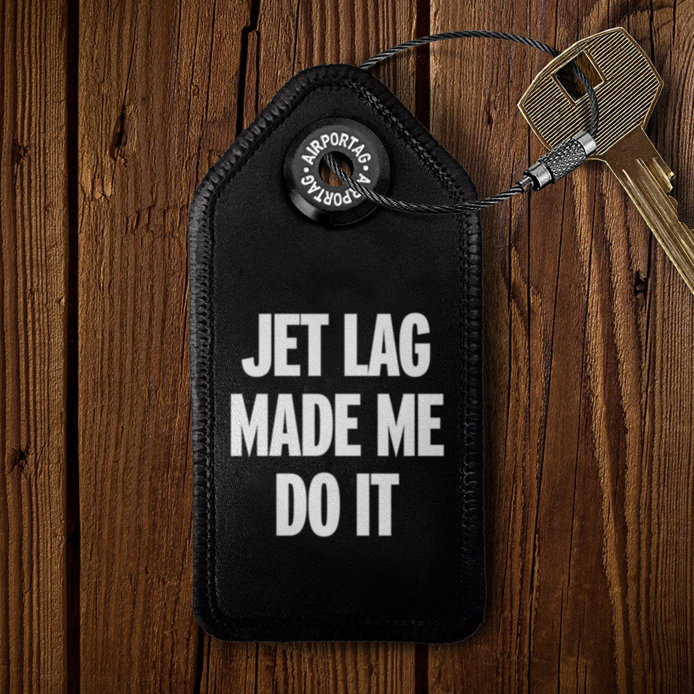 Jet Lag - Tag Keychain
