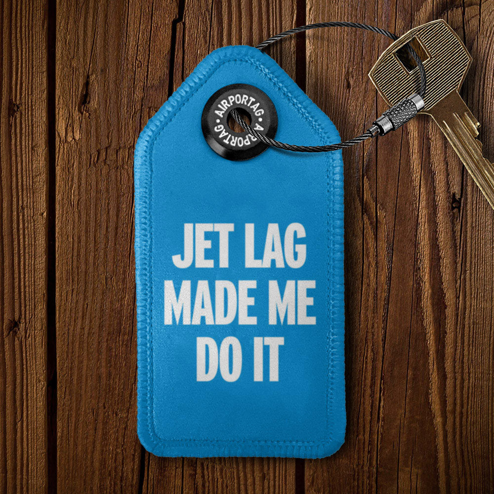 Jet Lag - Tag Keychain