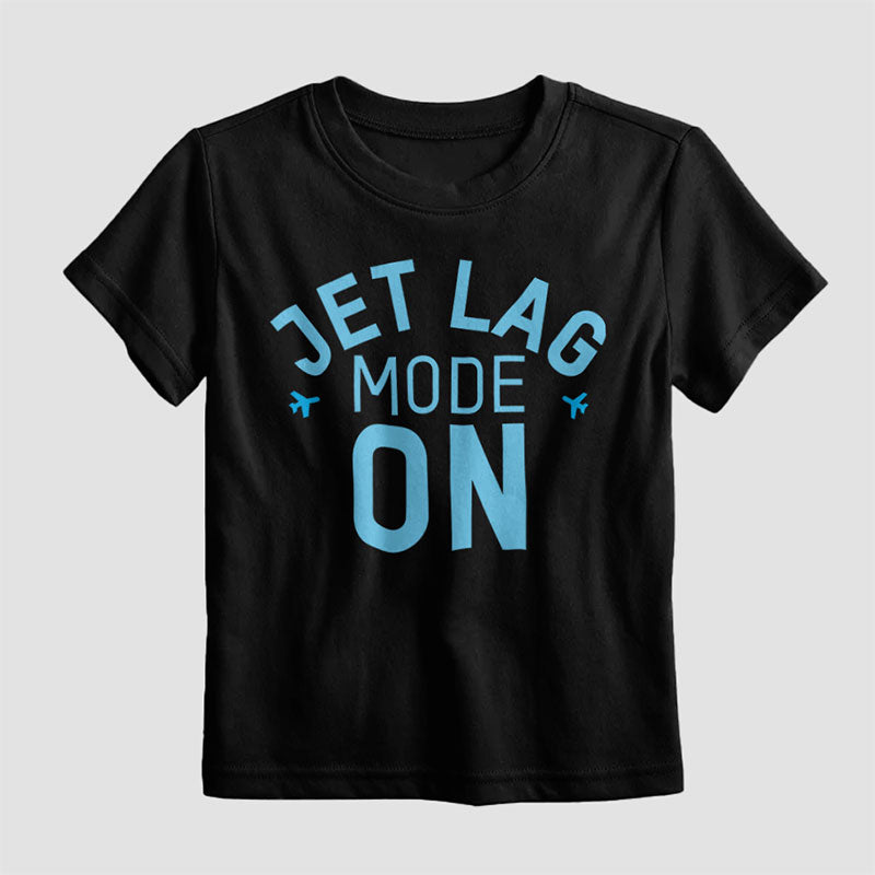 Jet Lag Mode On - Kids T-Shirt
