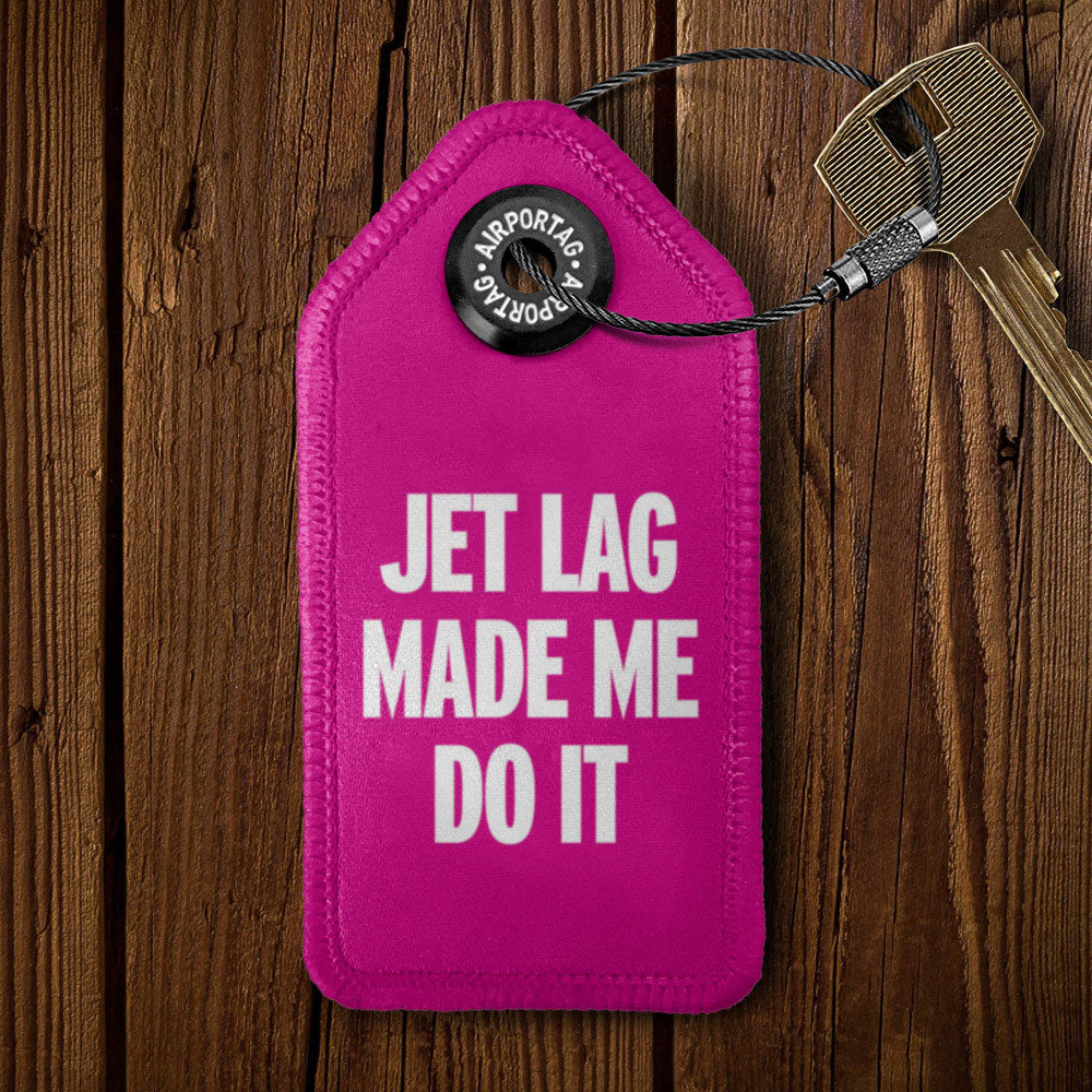 Jet Lag - Tag Keychain