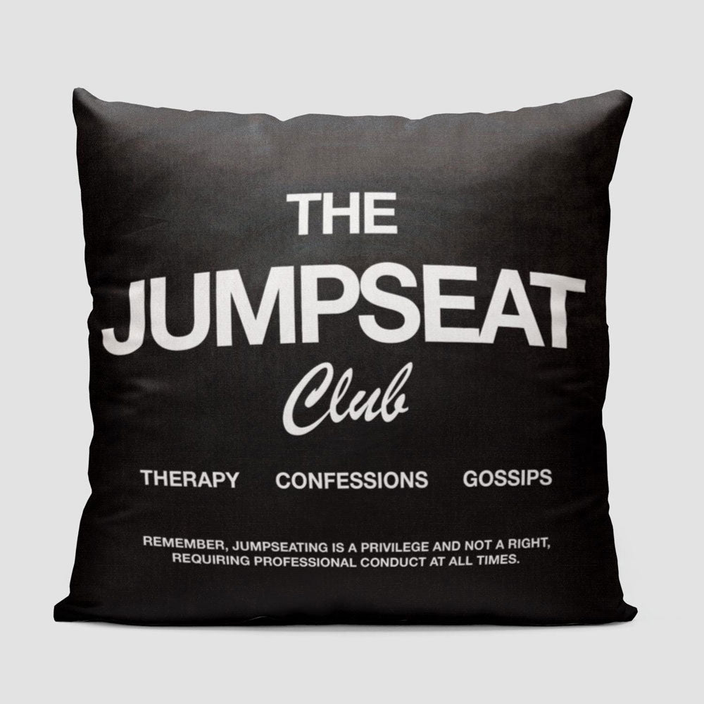 The Jumpseat Club - Throw Pillow