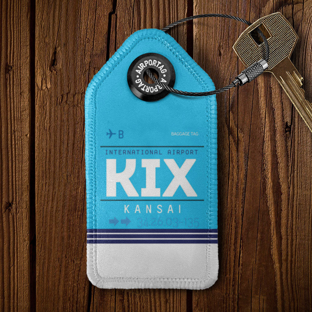 KIX - レザーキーホルダー