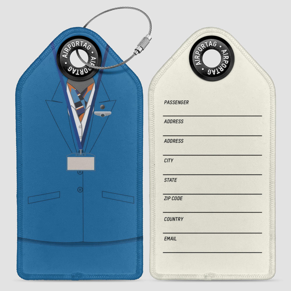 KL Female Cabin Crew Uniform - Luggage Tag