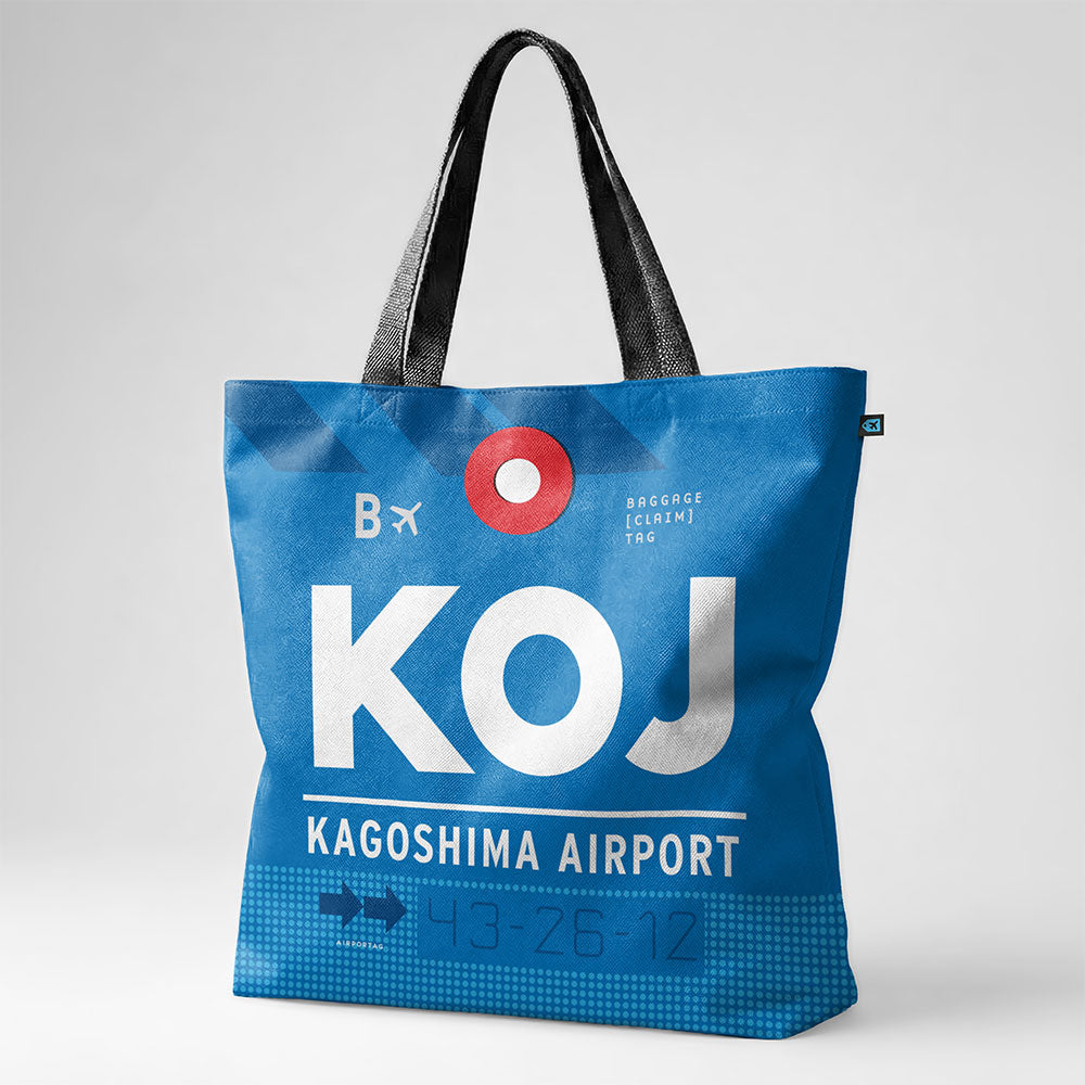 トートバッグ - KOJ - 鹿児島空港 - 九州、日本 - IATA コード KOJ