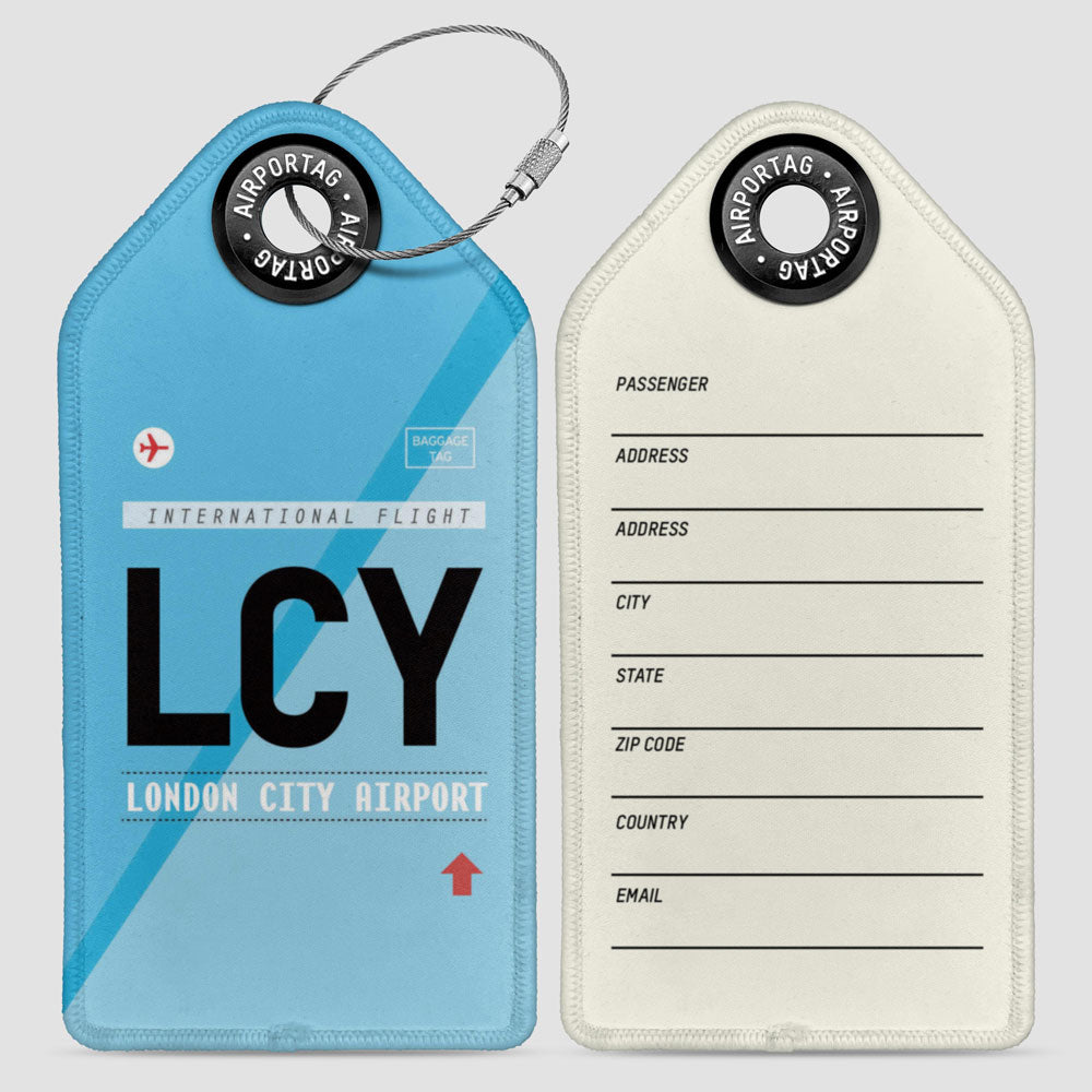 LCY - Étiquette de bagage