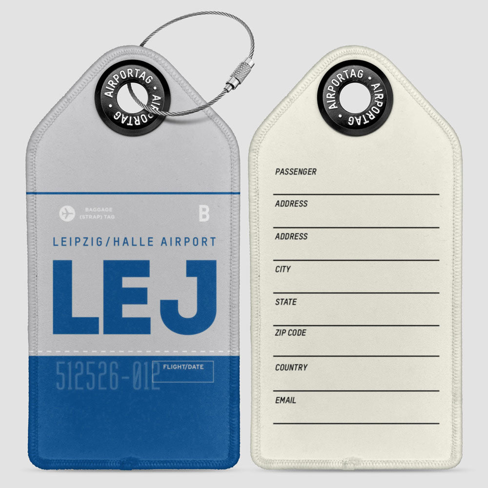 LEJ - Étiquette de bagage