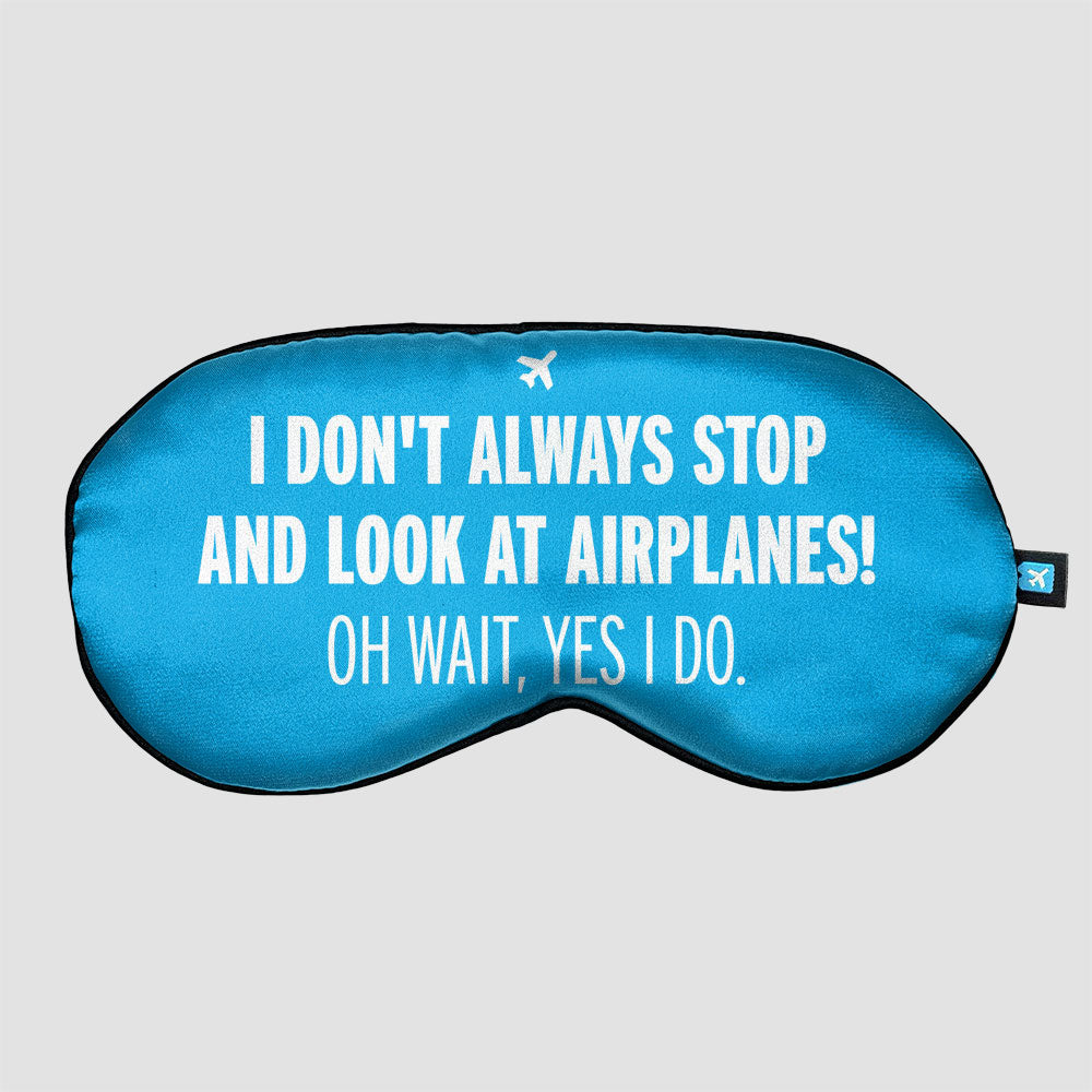 Look at Airplanes - Sleep Mask