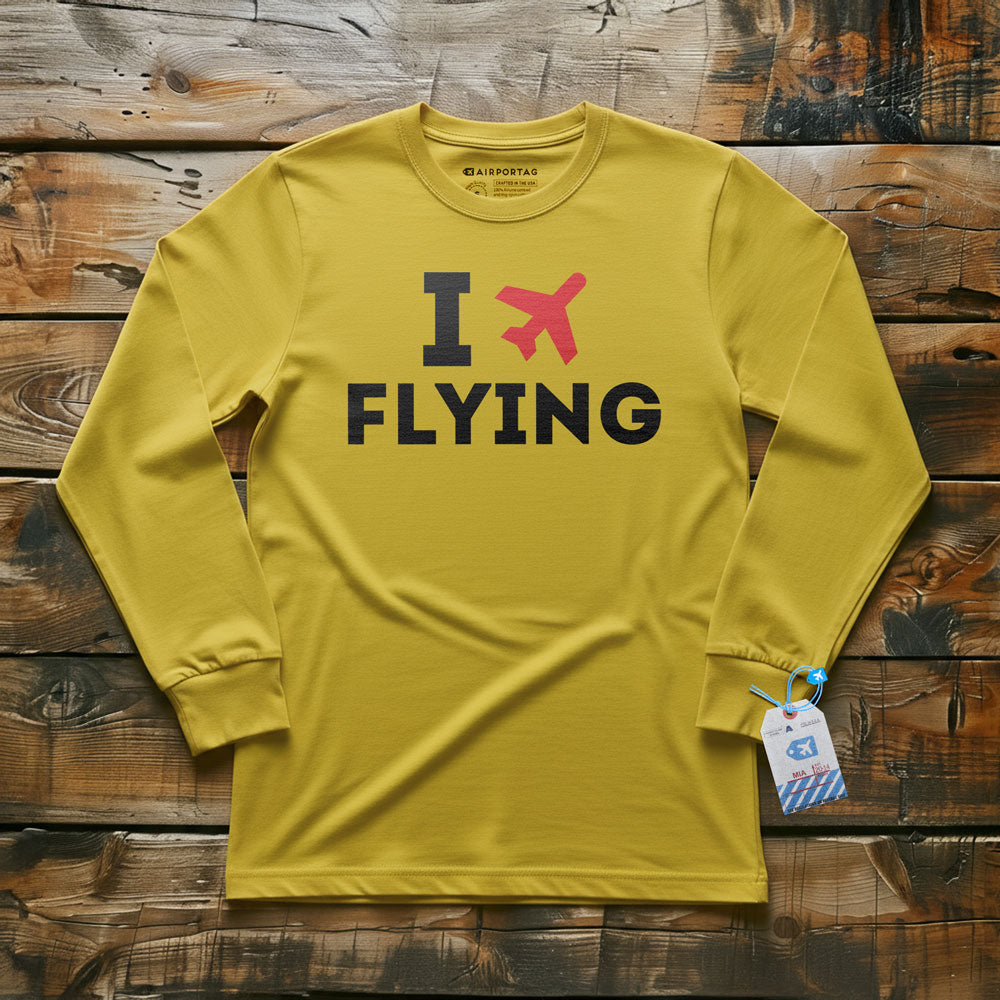 I Love Flying - Long Sleeve T-Shirt