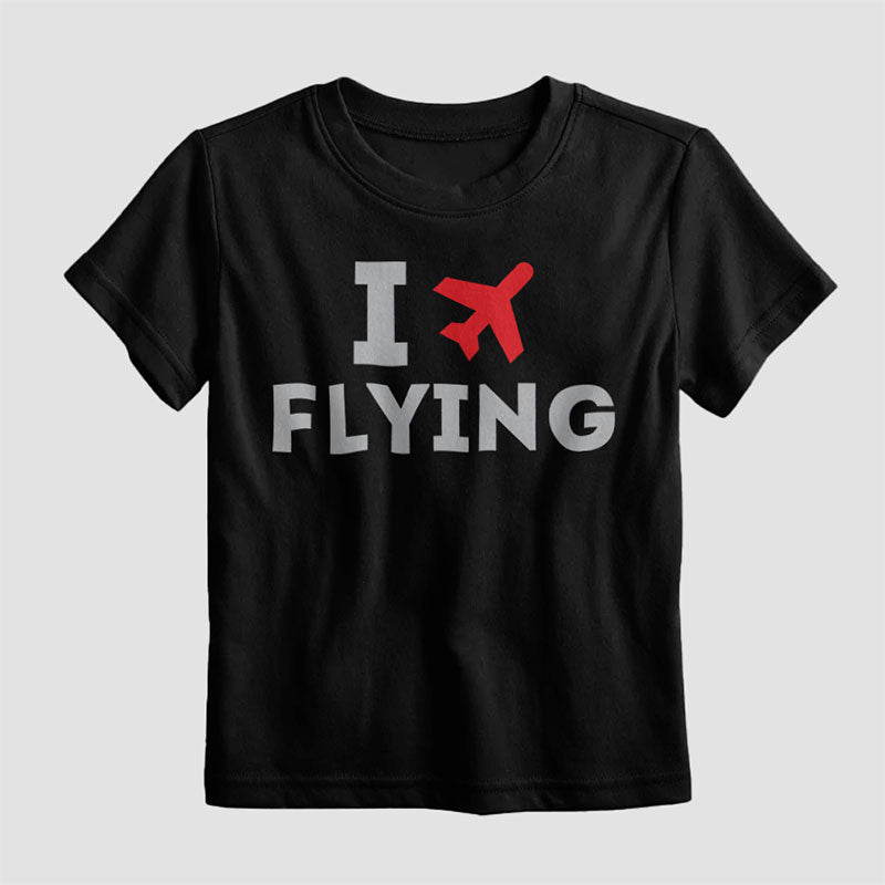 I Love Flying - Kids T-Shirt