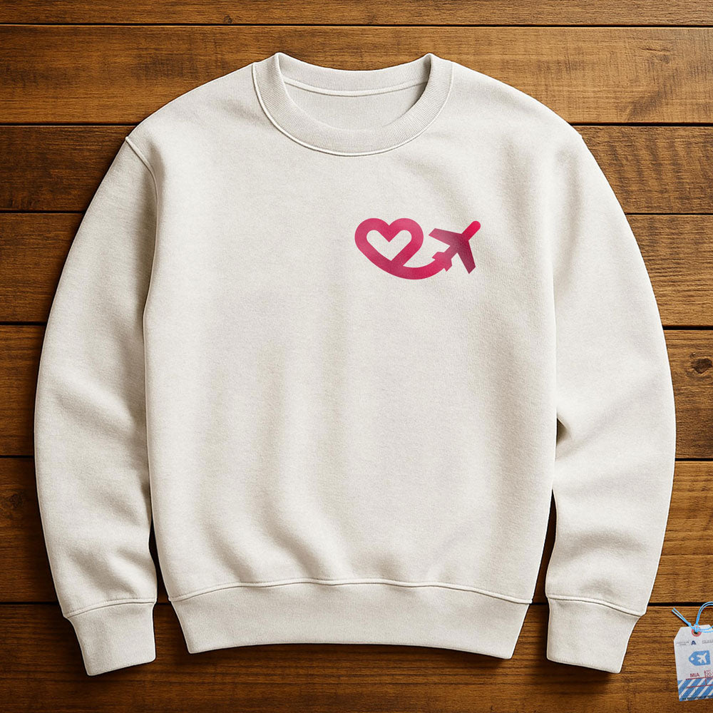Love Planes - Sweatshirt - White