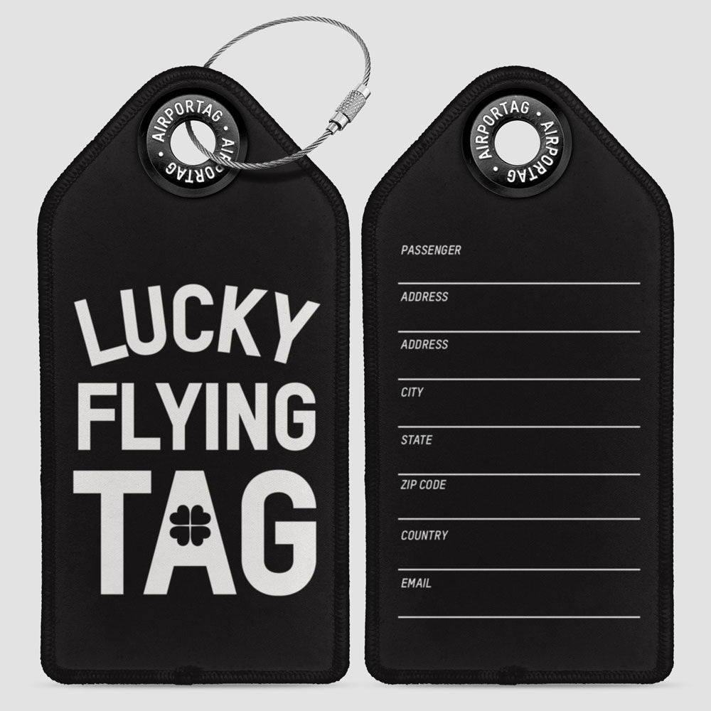 Lucky Flying - Luggage Tag