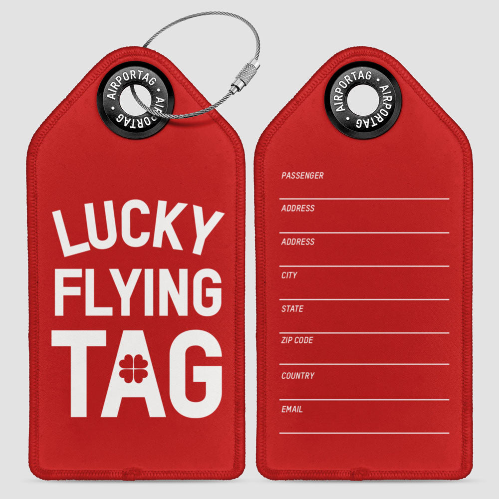 Lucky Flying - Luggage Tag