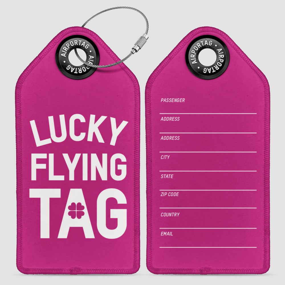 Lucky Flying - Luggage Tag