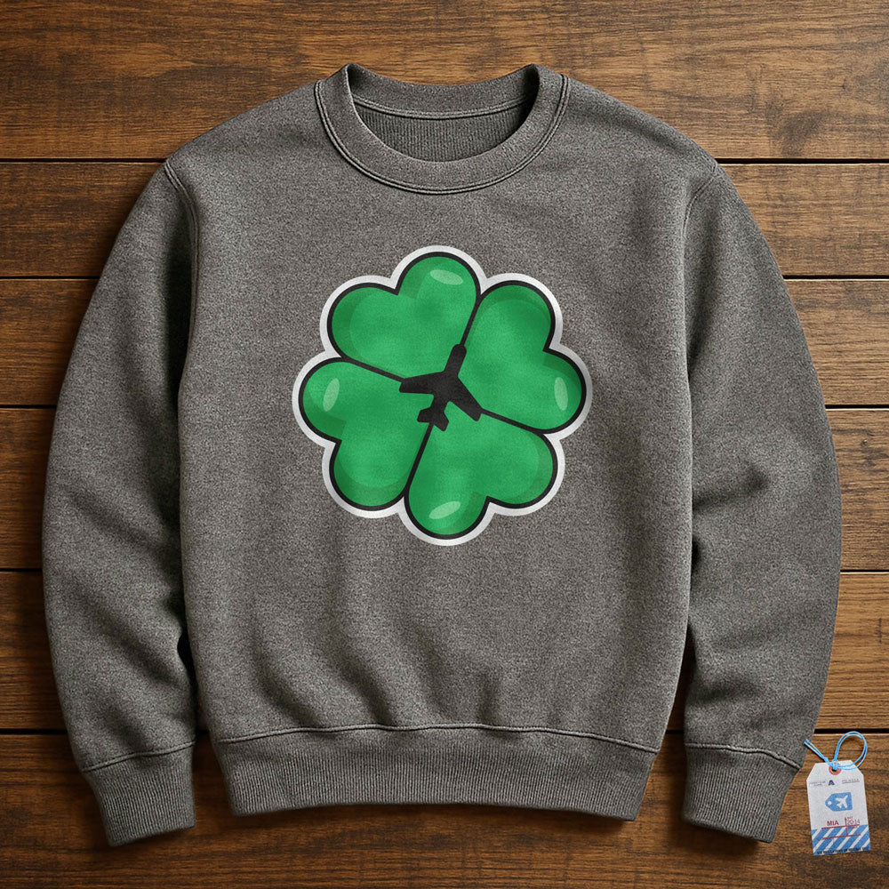 Lucky Leaf Plane - Sweatshirt