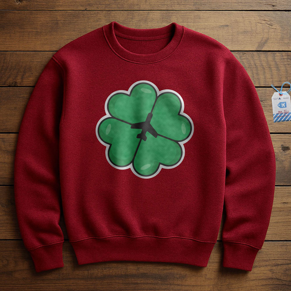 Lucky Leaf Plane - Sweatshirt