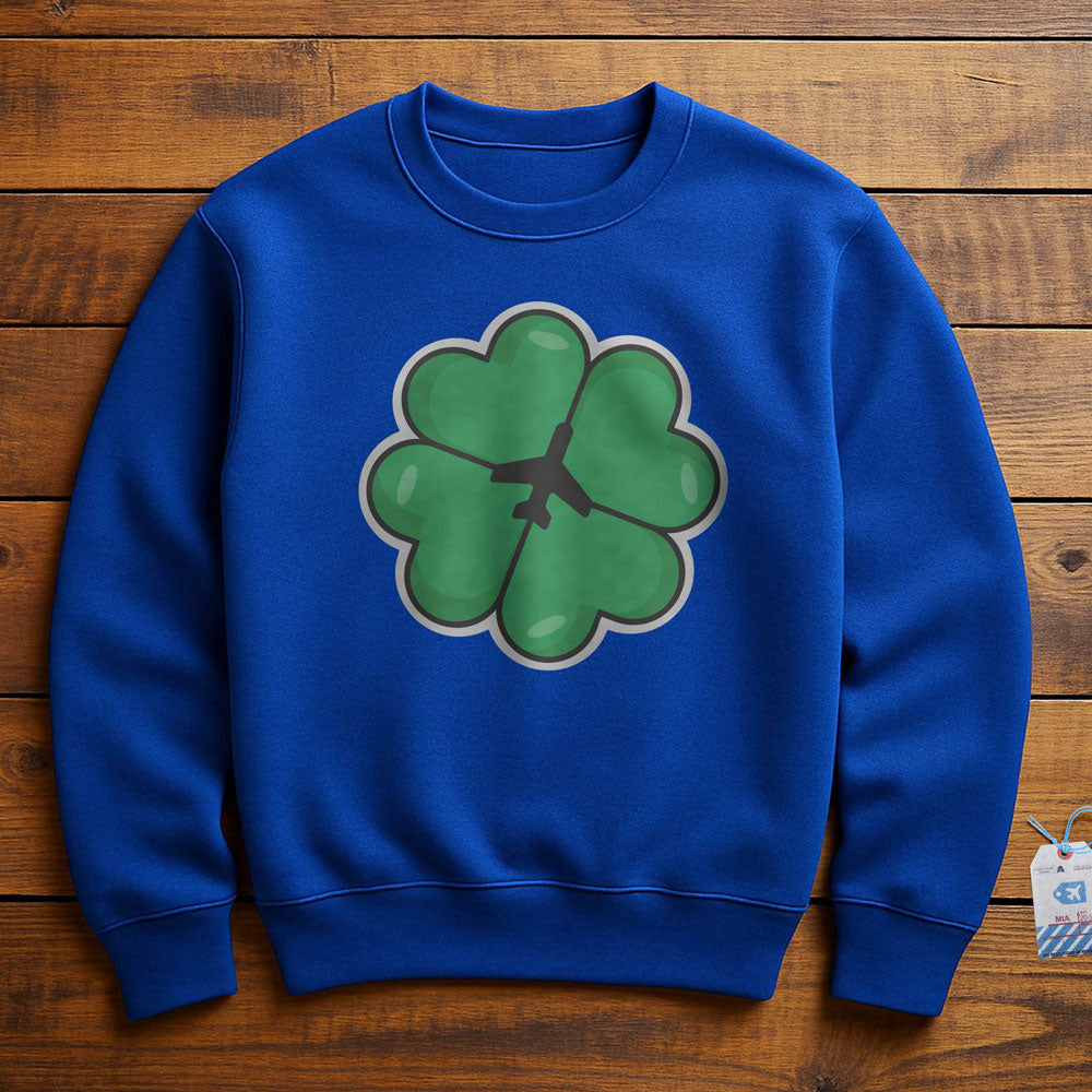 Lucky Leaf Plane - Sweatshirt