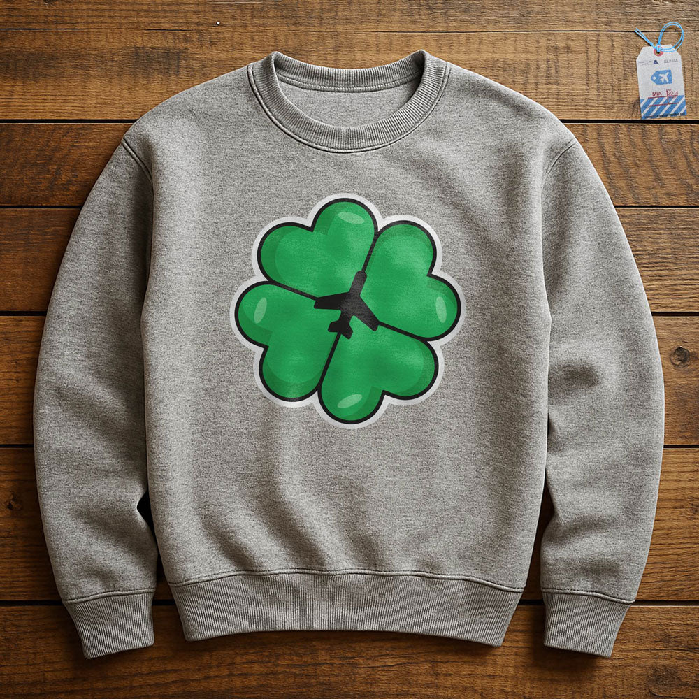 Lucky Leaf Plane - Sweatshirt