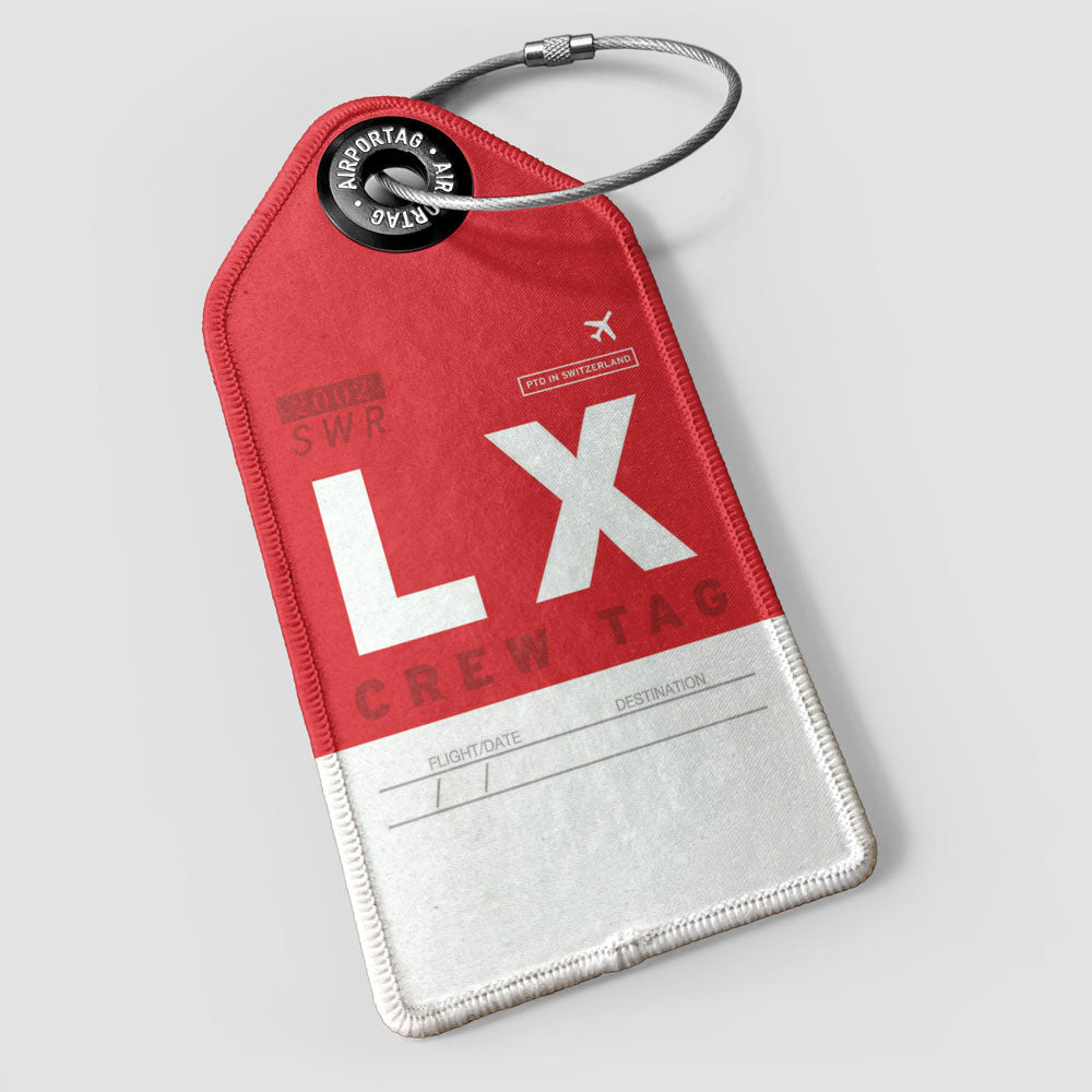 LX - Étiquette de bagage