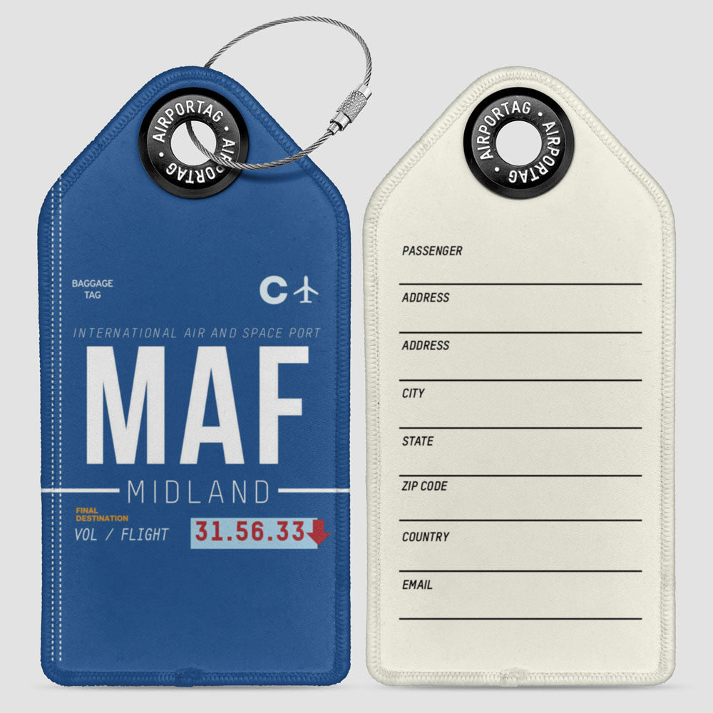 MAF - Luggage Tag