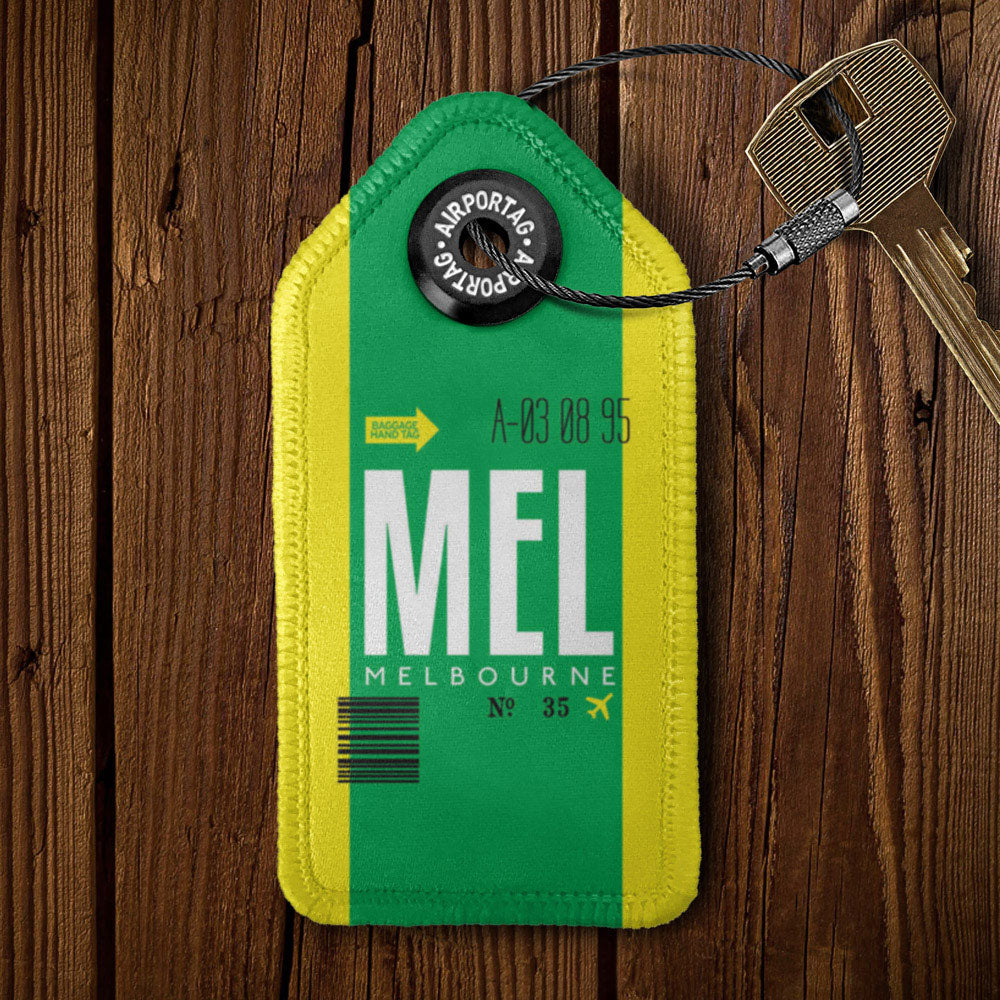 MEL - Porte-clés en cuir