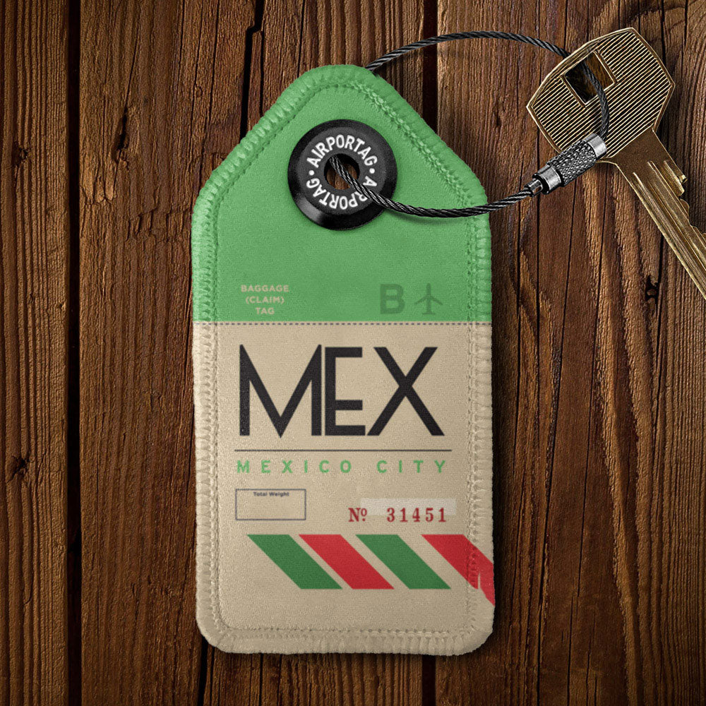 MEX - レザー キーチェーン
