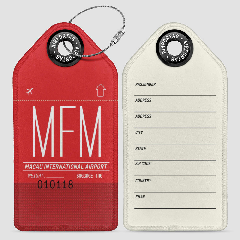 MFM - Étiquette de bagage
