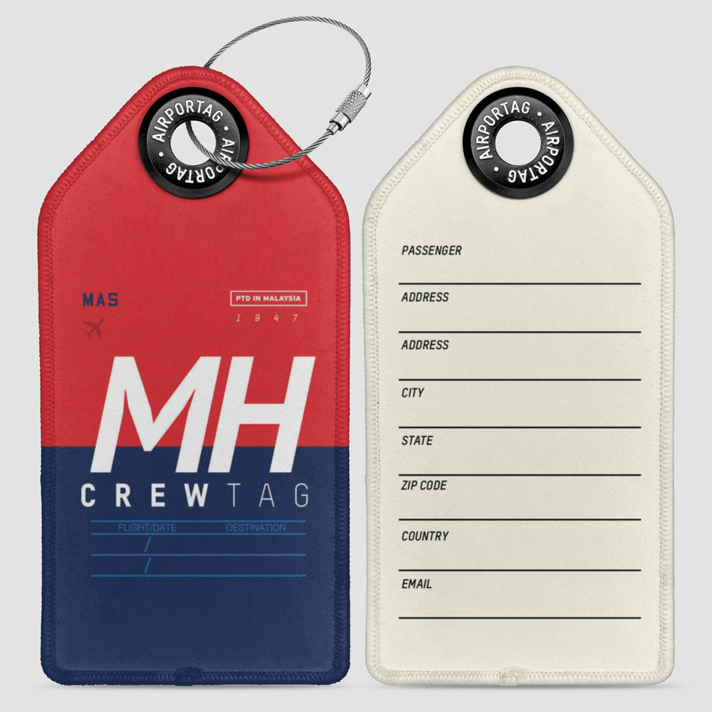 MH - Étiquette de bagage