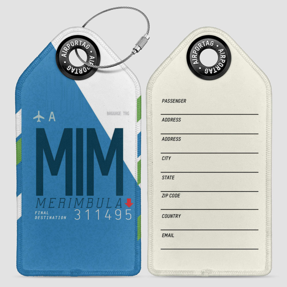 MIM - Étiquette de bagage