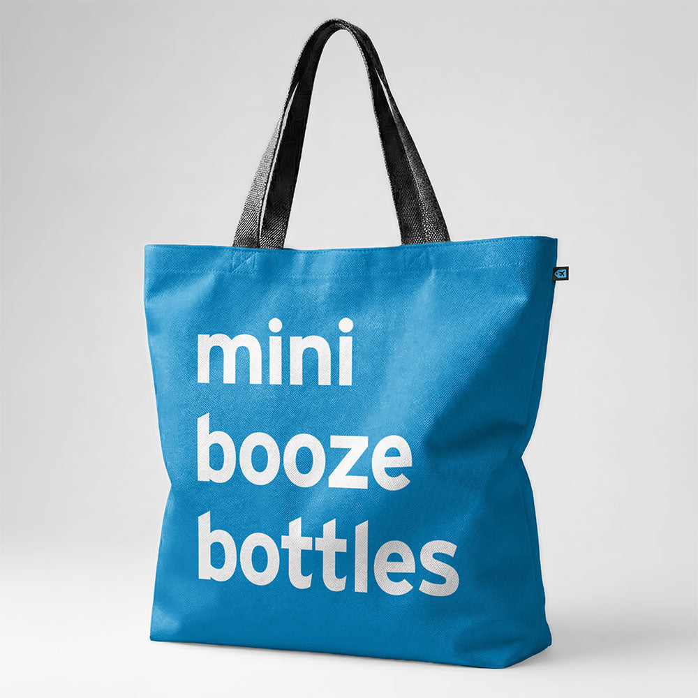 Mini Booze Bottles - Tote Bag