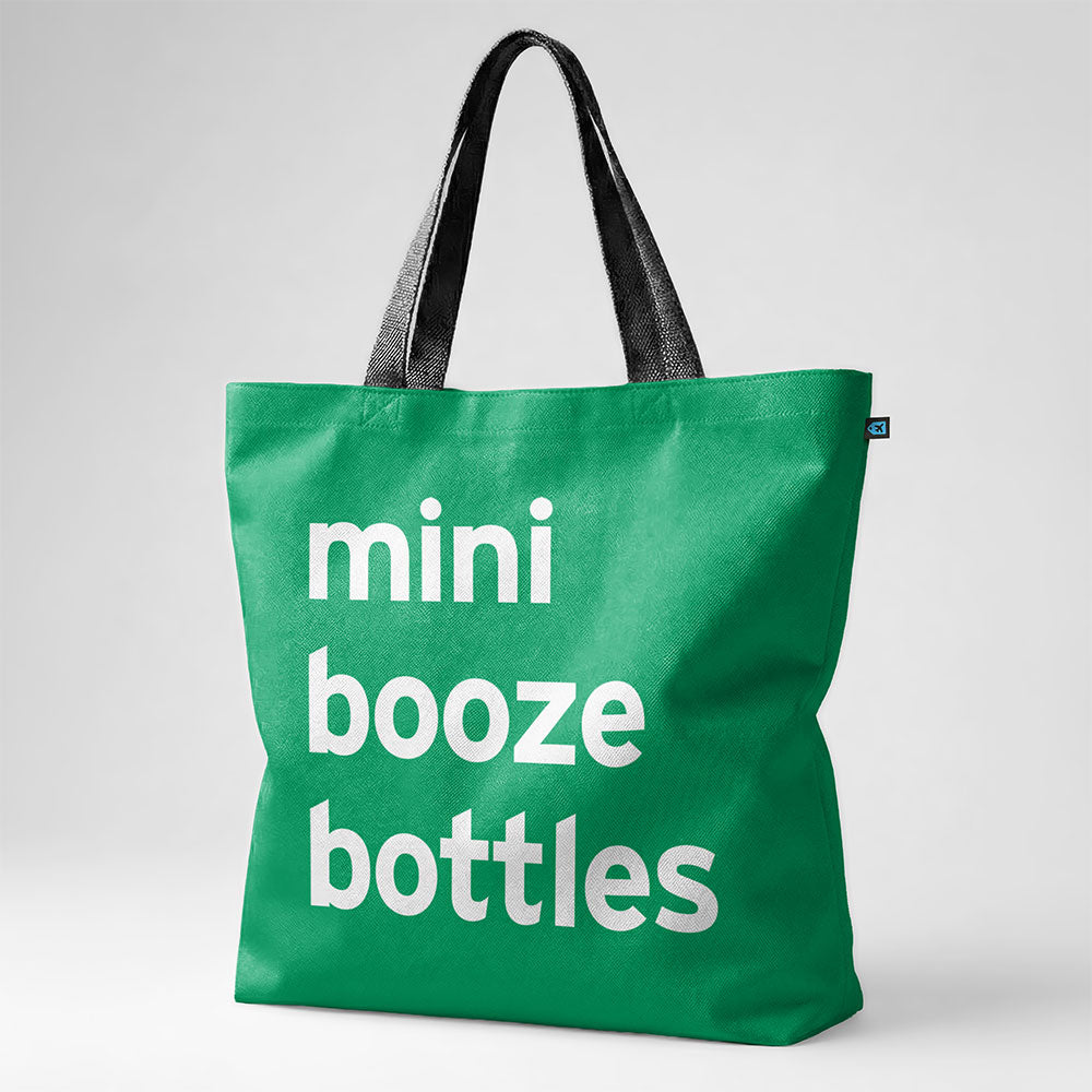 Mini Booze Bottles - Tote Bag