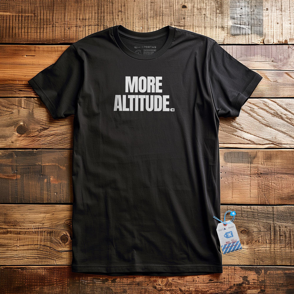 More Altitude - T-Shirt - Black