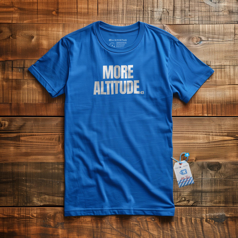 More Altitude - T-Shirt - True Royal