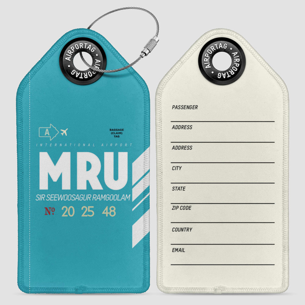 MRU - Luggage Tag