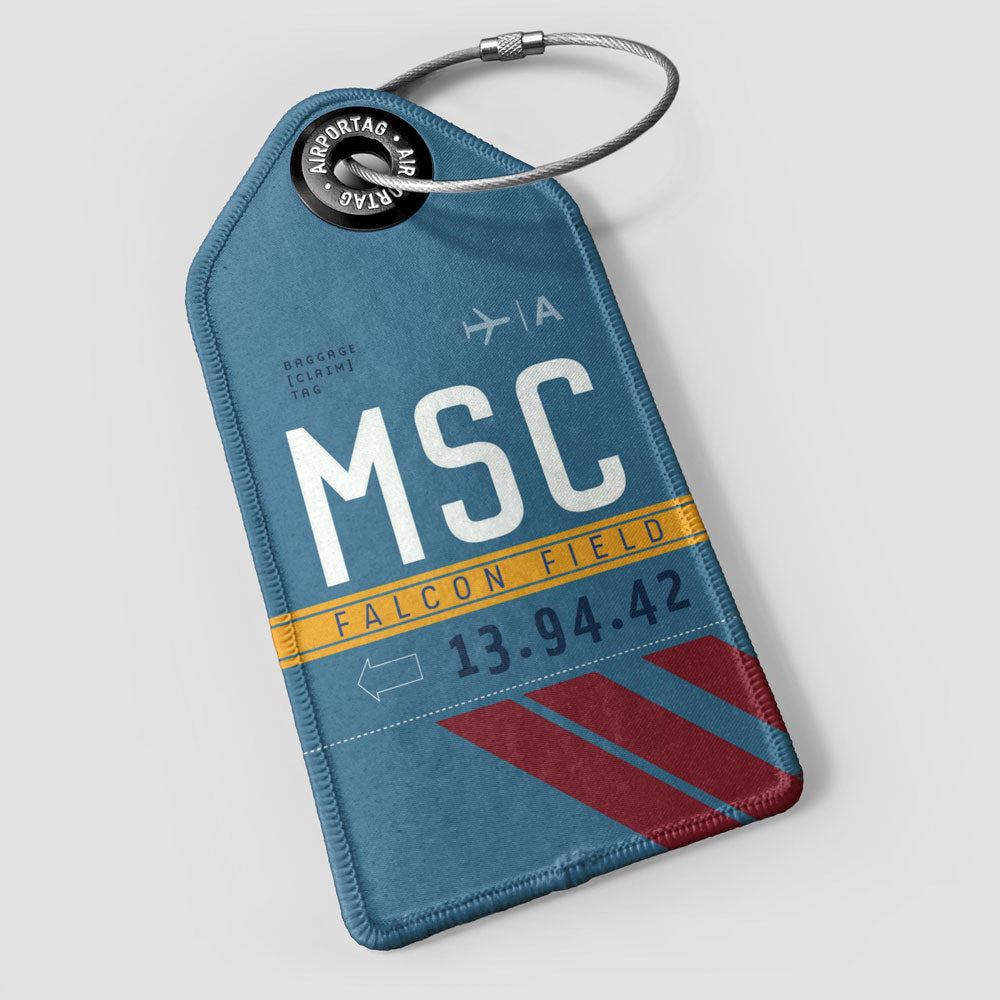 MSC - Étiquette de bagage