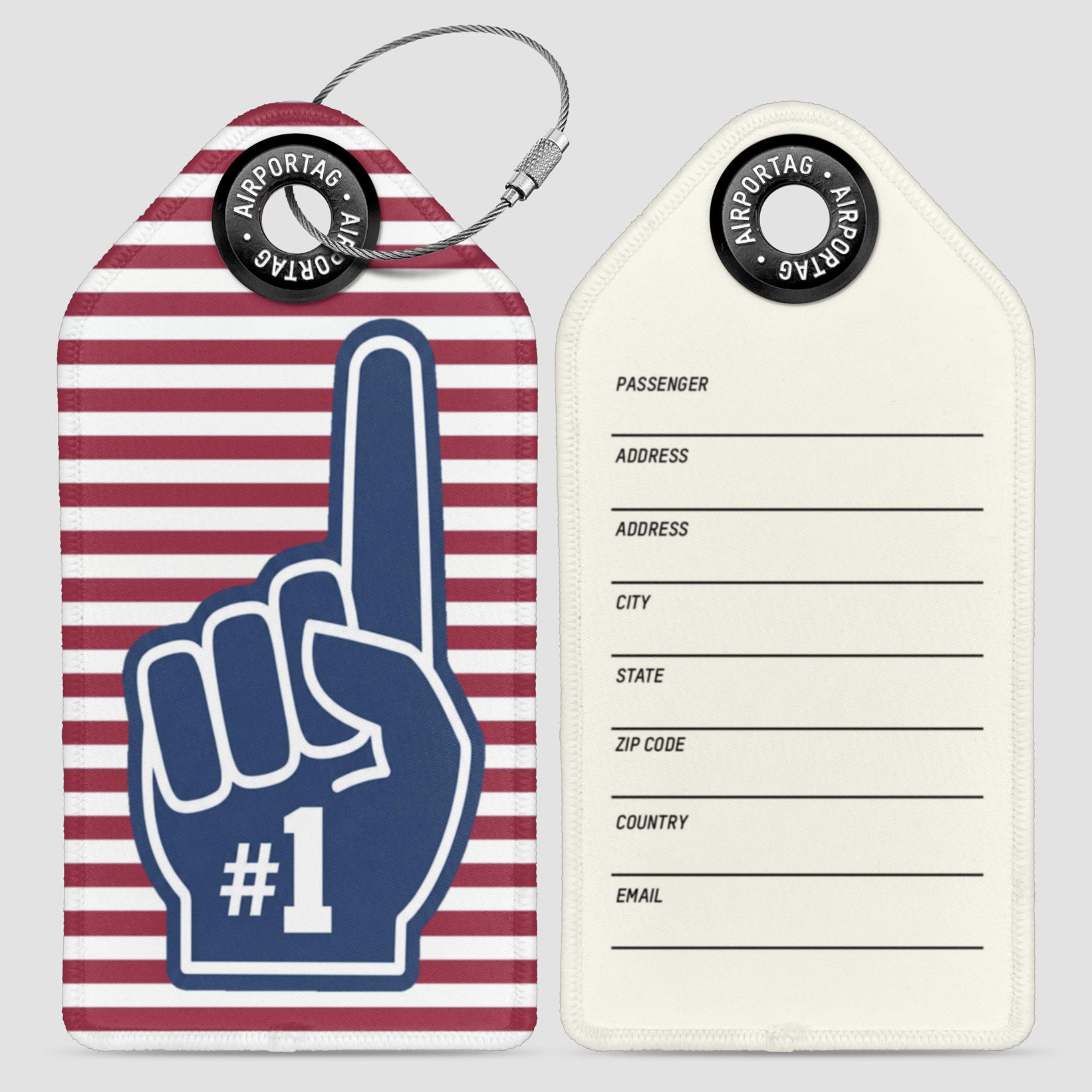 Number One - Luggage Tag