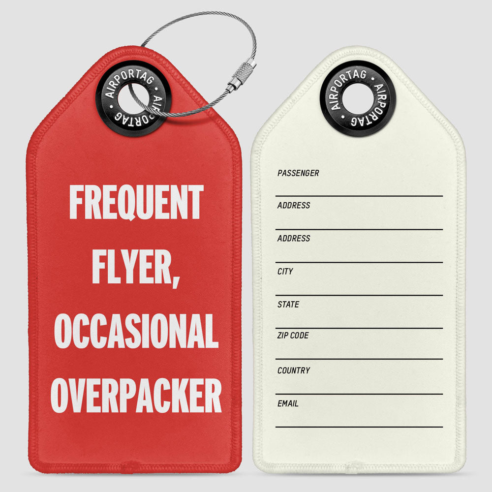 Occasional Overpacker - Luggage Tag