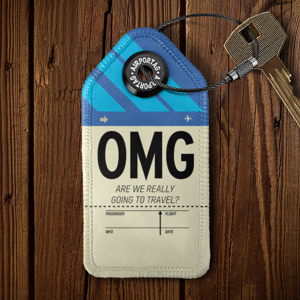 OMG Funny Abbreviation - Keychain