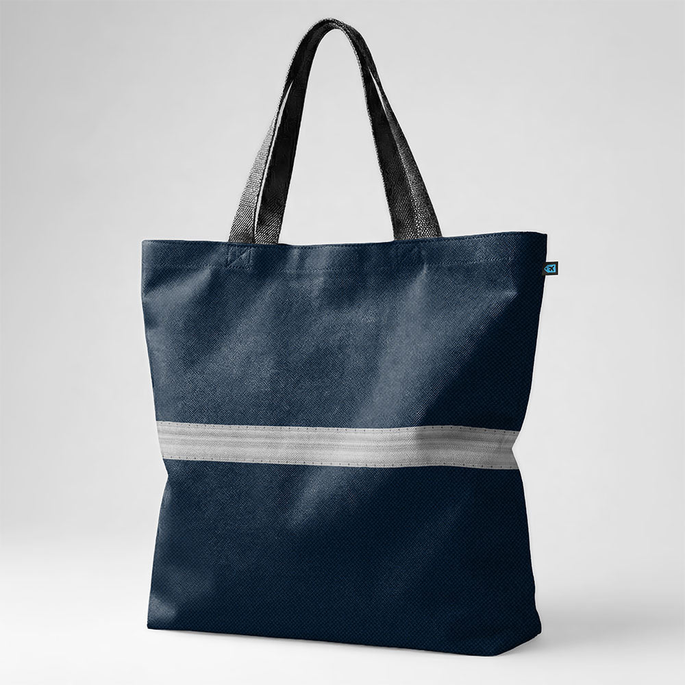 Navy Pilot Stripes - Tote Bag