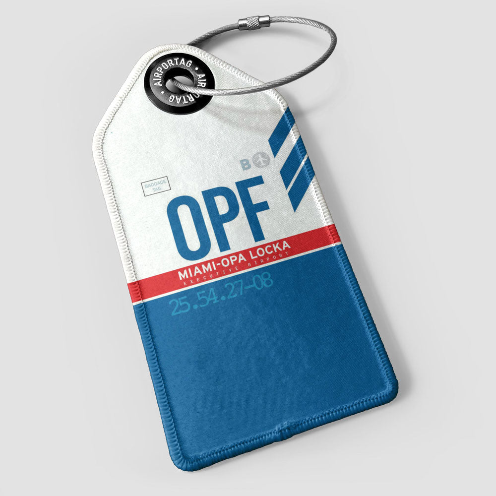 OPF - Étiquette de bagage